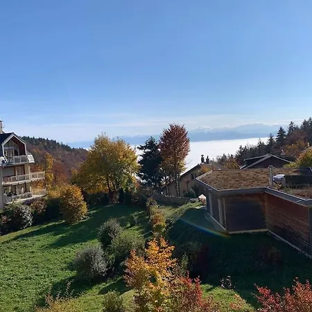 Mountain View Deluxe Apartment Saint-Cergue