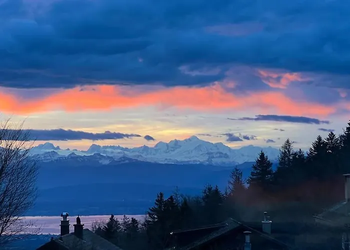 Mountain View Deluxe Lejlighed Saint-Cergue